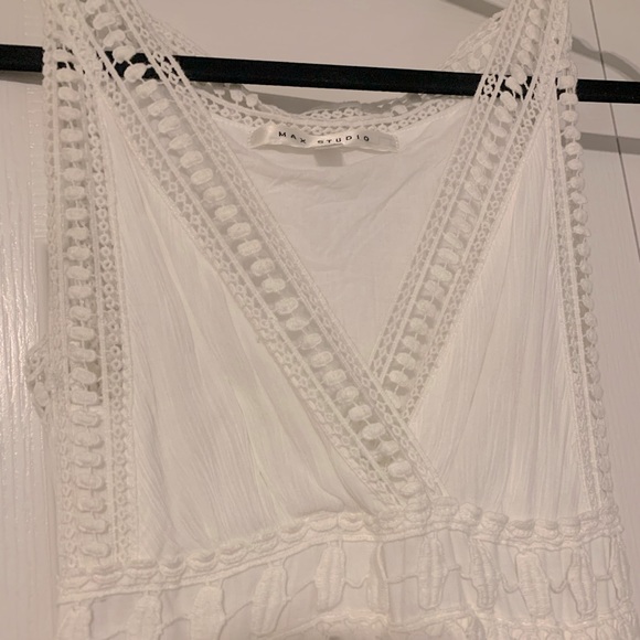 Max Studio Lace Maxi Dress size small - Picture 5 of 6
